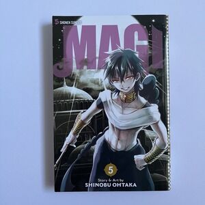 Magi: The Labyrinth of Magic Volume vol 5 English Manga Book 1st Printing Ohtaka
